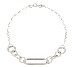 Women&#39;s White Gold Bracelet GL100726