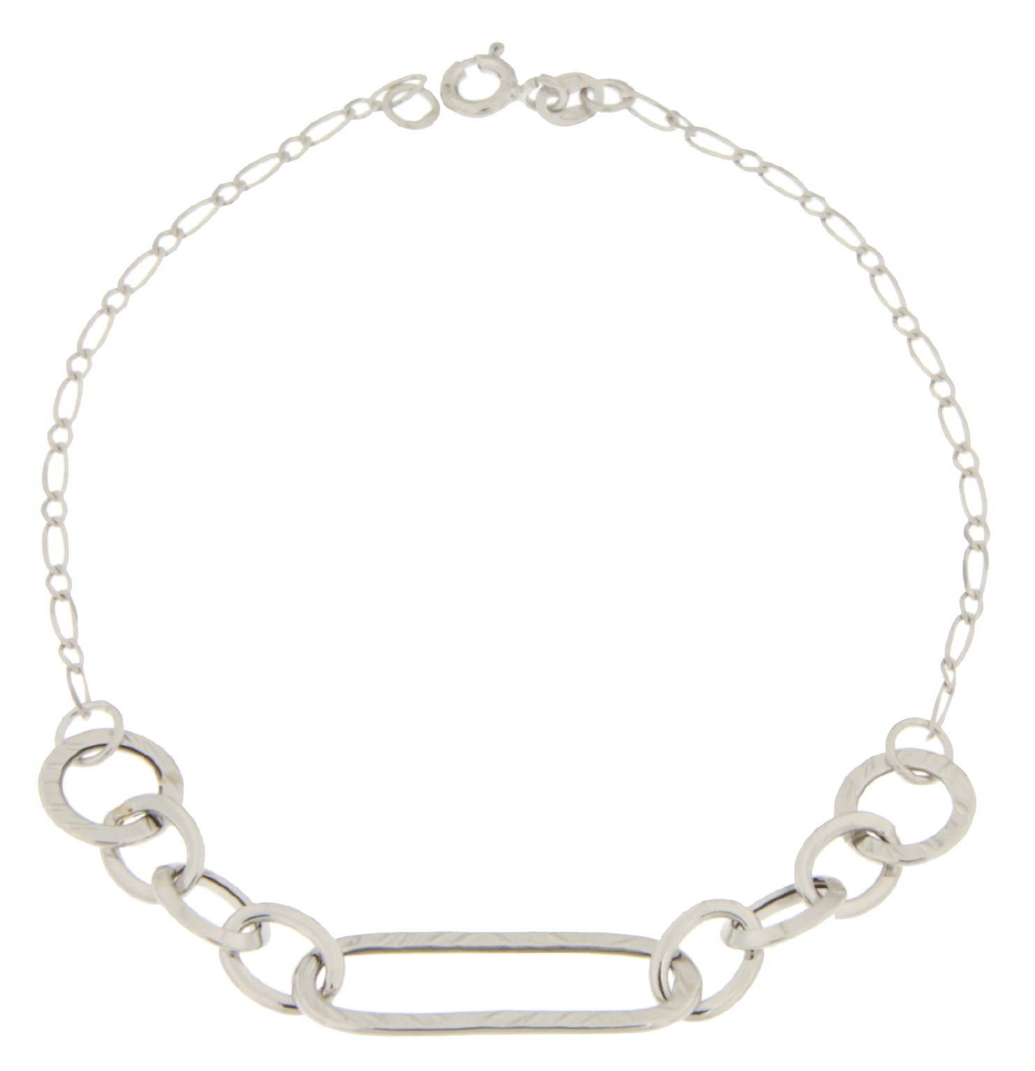 Women's White Gold Bracelet GL100726 GioielleriaLucchese.it