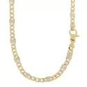 White Yellow Gold Men&#39;s Necklace GL100733