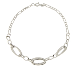 Women&#39;s White Gold Bracelet GL100736