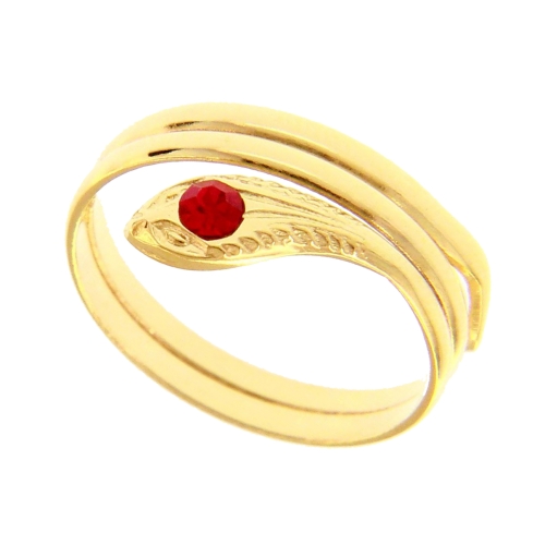 2-wire snake ring Yellow Gold 803321700355
