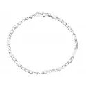 Men&#39;s White Gold Bracelet GL-SONMFN301BB19