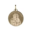 Heiliger Franziskus von Paola Gelbgoldmedaille GL100747