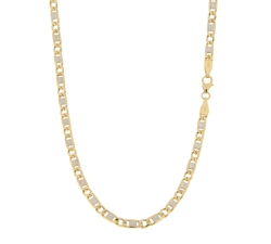 White Yellow Gold Men&#39;s Necklace GL100760