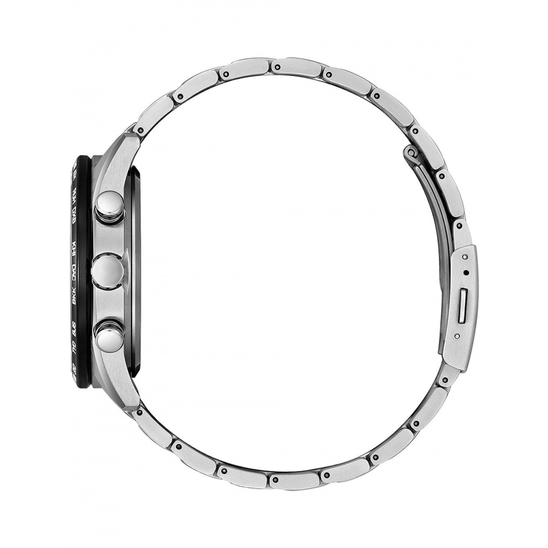 Citizen Orologio Uomo CB5945-85L – Cronografo Eco-Drive Al Quarzo, Vetro Zaffiro, Cassa In Titanio, Quadrante Blu, 42mm, Radio Controllato, 20 ATM