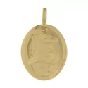 Taufmedaillenanhänger GL100771 aus Gelbgold