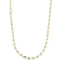 Collana Uomo Oro Giallo Bianco GL100776