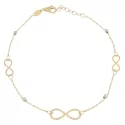 White Yellow Gold Women&#39;s Bracelet GL100777