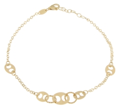 Women&#39;s Yellow Gold Bracelet GL100781