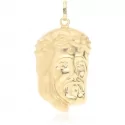 Gelbgoldener Jesus-Anhänger GL100785