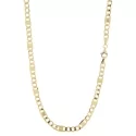 Unisex Yellow Gold Necklace GL100792