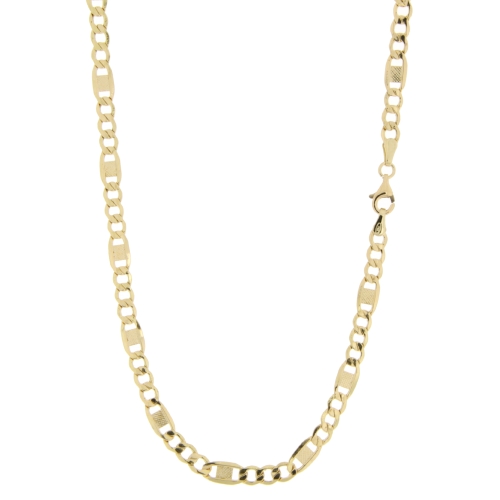 Unisex-Halskette aus Gelbgold GL100792