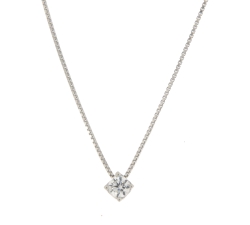 White Gold Women&#39;s Necklace GL100795