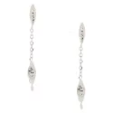 White Gold Women&#39;s Earrings GL100796