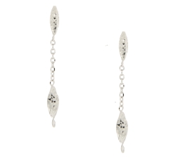 White Gold Women&#39;s Earrings GL100796
