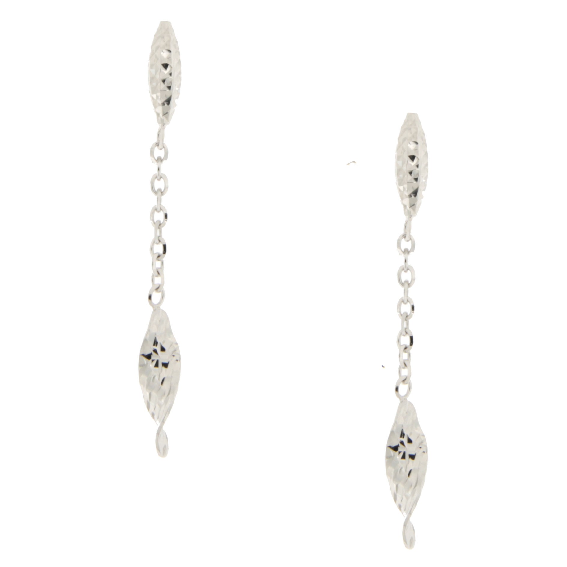 Women's White Gold Earrings GL100796 GioielleriaLucchese.it