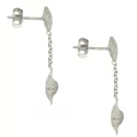 White Gold Women&#39;s Earrings GL100796