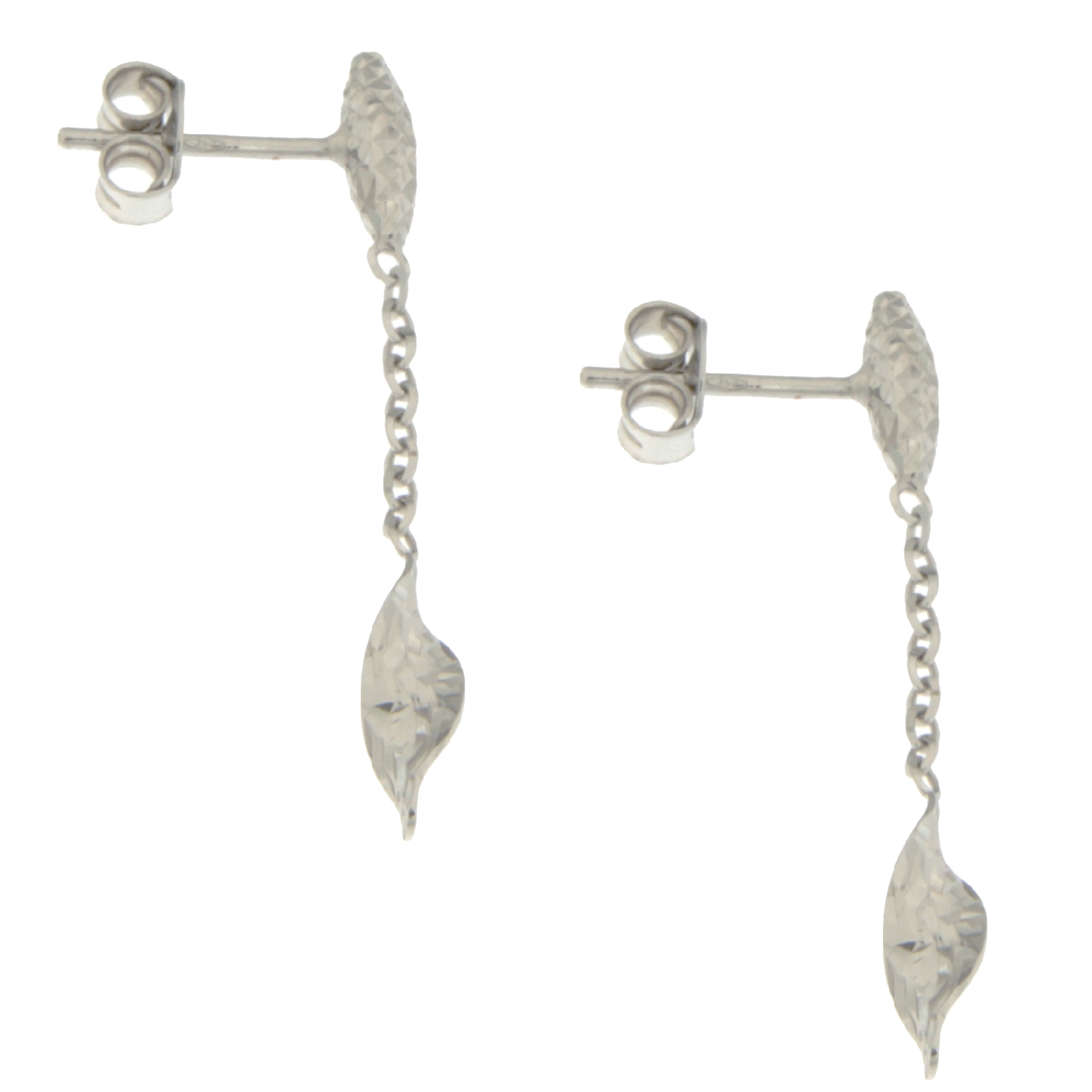 Women's White Gold Earrings GL100796 GioielleriaLucchese.it