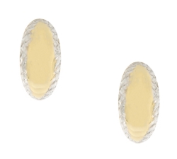 Orecchini Donna Oro Giallo Bianco GL100799