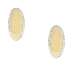 White Yellow Gold Women&#39;s Earrings GL100799