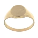 Herrenring aus Gelbgold GL100803