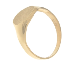 Herrenring aus Gelbgold GL100803
