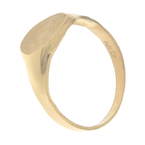 Yellow Gold Men&#39;s Ring GL100803