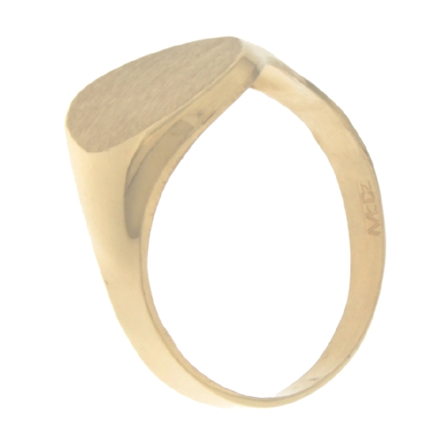 Yellow Gold Men&#39;s Ring GL100804