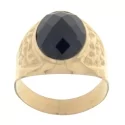 Yellow Gold Men&#39;s Ring GL100805