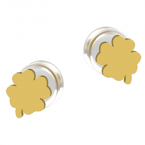 Nanan Four Leaf Clover Girl Earrings NGLD0035