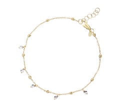 White Yellow Gold Women&#39;s Bracelet GL100809