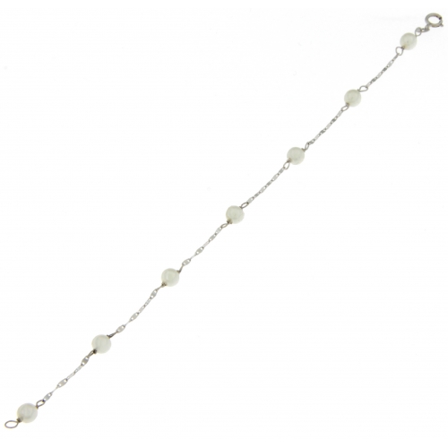 Girl&#39;s White Gold Bracelet GL100821