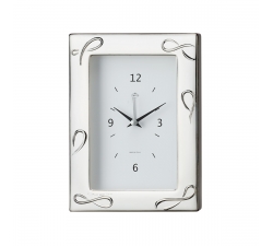 Silver Alarm Clock Infinity Line 245PN.14