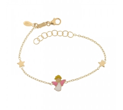 Yellow gold girl&#39;s bracelet 803321721714