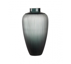 OcaNera tall vase in opaque glass 1O175 20X35