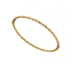 Rigid bracelet for women in yellow gold 803321728643