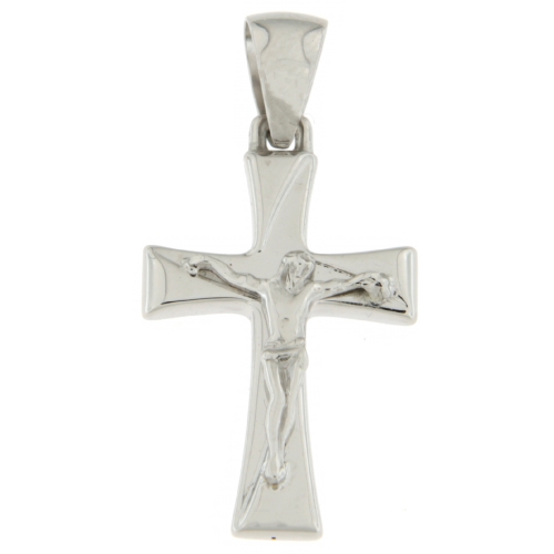 White Gold Cross Pendant GL100832