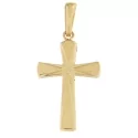 Yellow Gold Cross Pendant GL100833