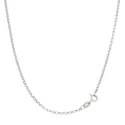 Collana Unisex Oro Bianco GL100840