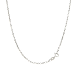 Men's White Gold Necklace GL100532