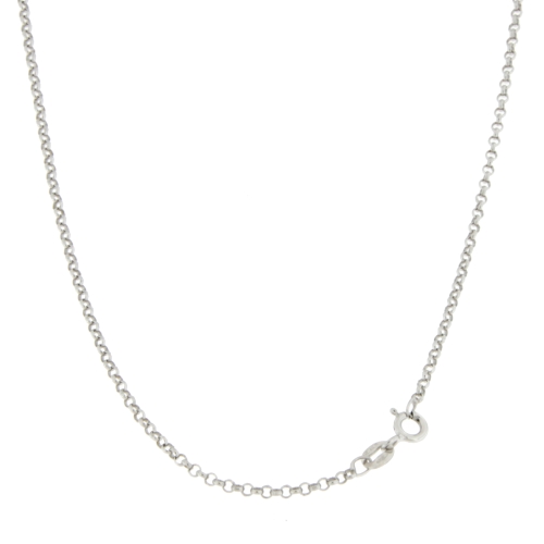 Men's White Gold Necklace GL100532