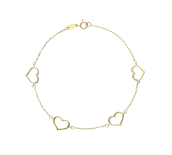 Women&#39;s Yellow Gold Bracelet GL100847