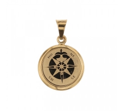 Compass Rose Pendant Yellow Gold GL100852