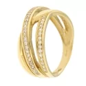 Yellow Gold Women&#39;s Ring GL100854