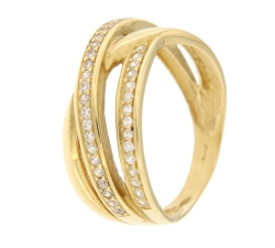 Yellow Gold Women&#39;s Ring GL100854