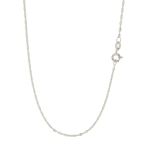 Unisex White Gold Necklace GL100864