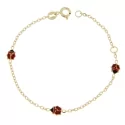 Yellow Gold Girl Bracelet GL100865