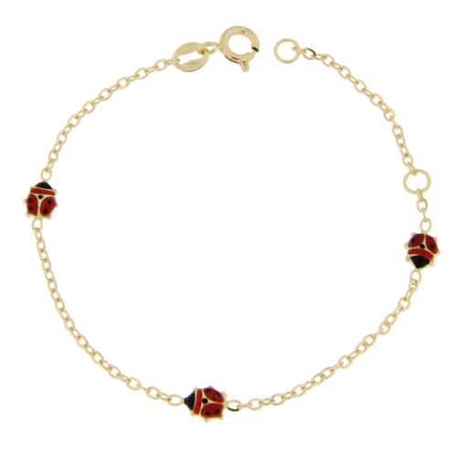 Yellow Gold Girl Bracelet GL100865