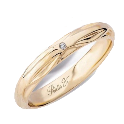 Polello Wedding Ring A Choice of Love Collection 3308DG