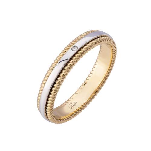 Polello Wedding Ring A Choice of Love Collection 3311DBG